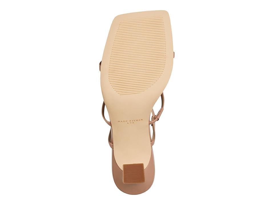 Leather T-Strap Slingback Sandals Product Image