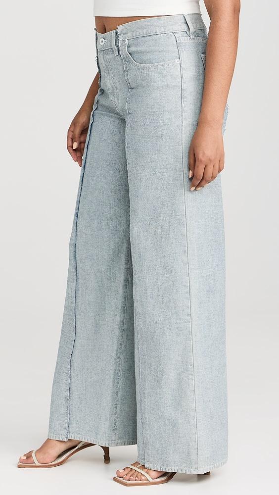 SLVRLAKE Re-Work Mica Paneled Reverse Jeans | Shopbop Product Image