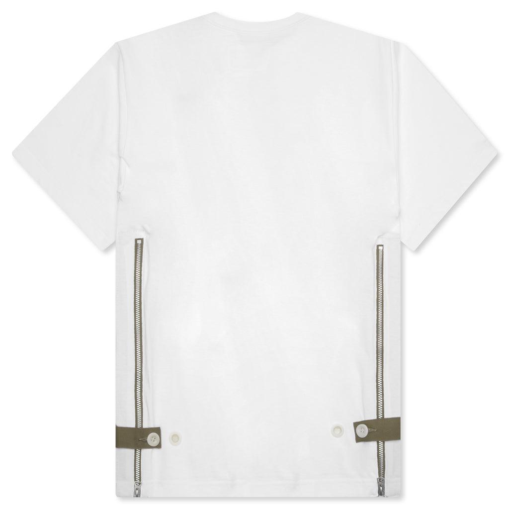 Cotton Jersey T-Shirt - White Male Product Image