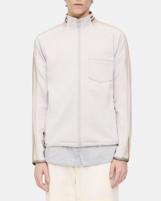 Track Jacket in Textured Knit Product Image