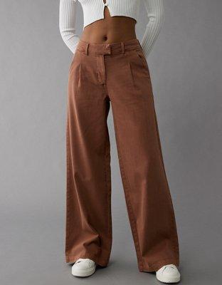 AE Dreamy Drape Stretch High-Waisted Trouser Product Image