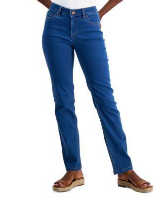 Jones New York Womens Lexington Straight-Leg Jeans product image