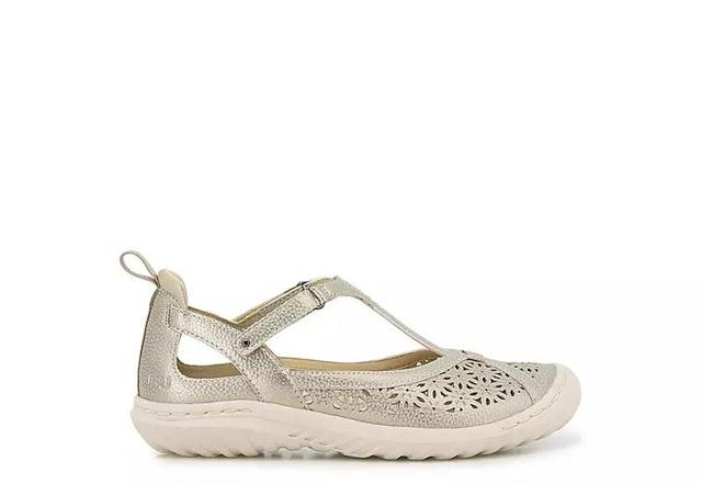 JBU Daffodil Womens Casual Mary Jane Shoes Ivory Shimmer Product Image