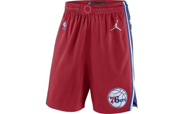 Jordan Philadelphia 76ers Mens Statement Swingman Shorts Product Image