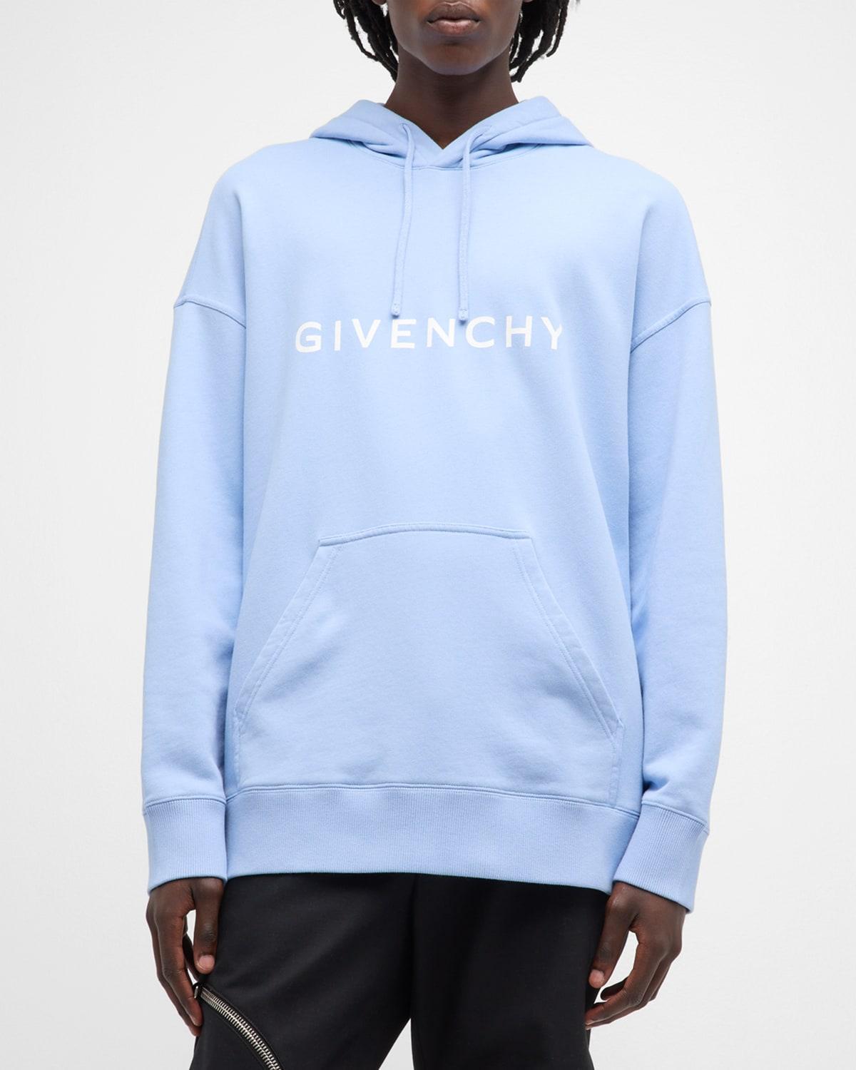 Givenchy Slim Fit Logo Graphic Hoodie Product Image