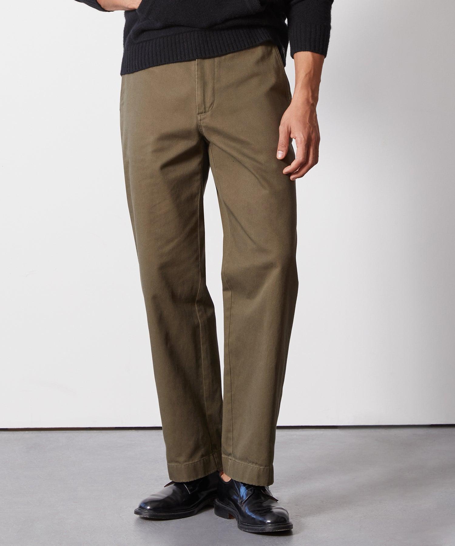 Straight Fit Favorite Chino in Olive Product Image