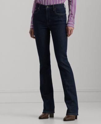 Plus Size High-Rise Bootcut Jeans Product Image