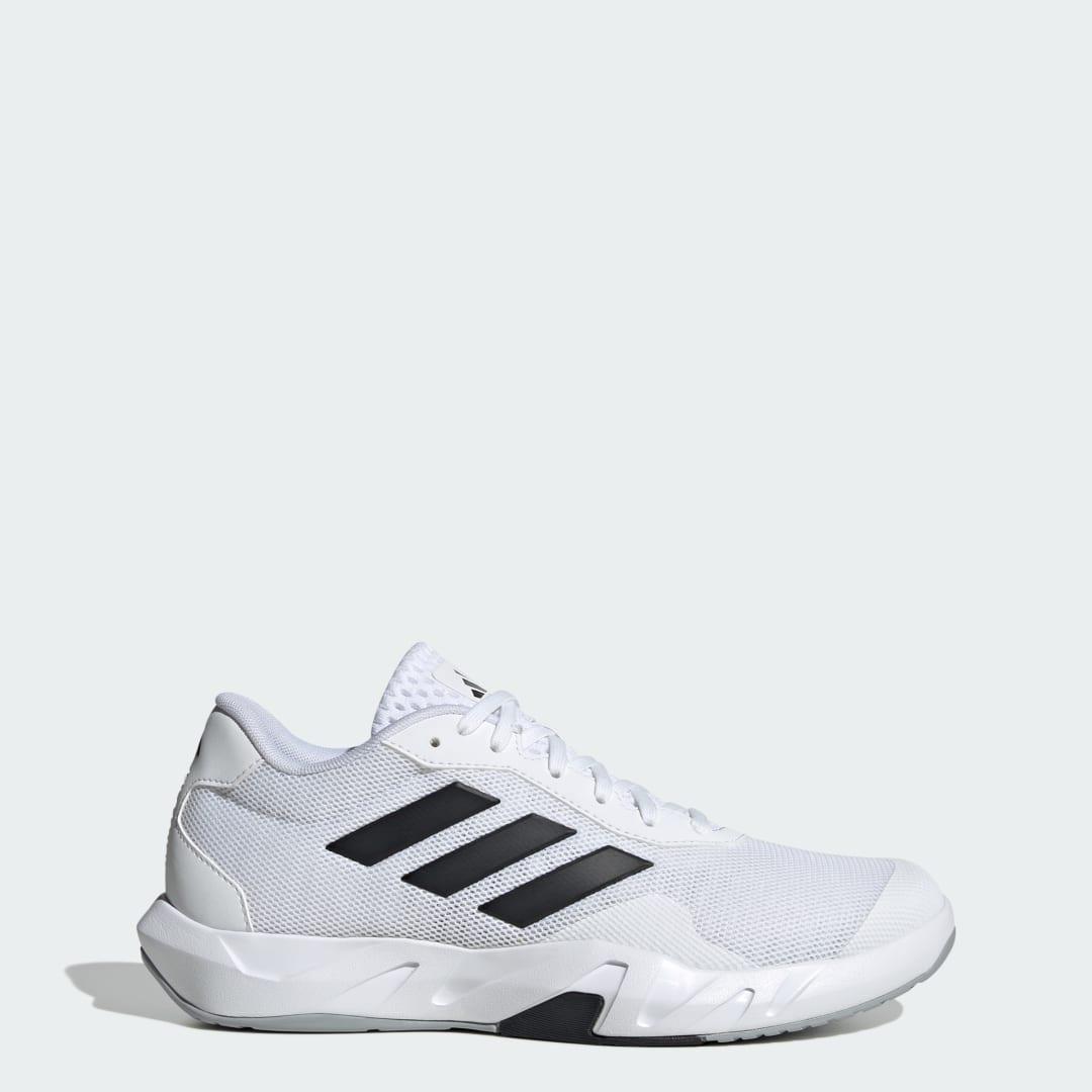 adidas Mens adidas Amplimove Training - Mens Shoes White/Black/Grey Product Image