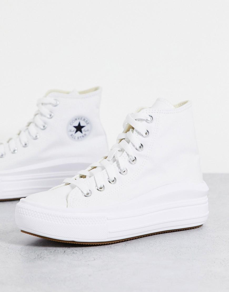 Converse Chuck Taylor All Star Move Hi sneakers in white product image