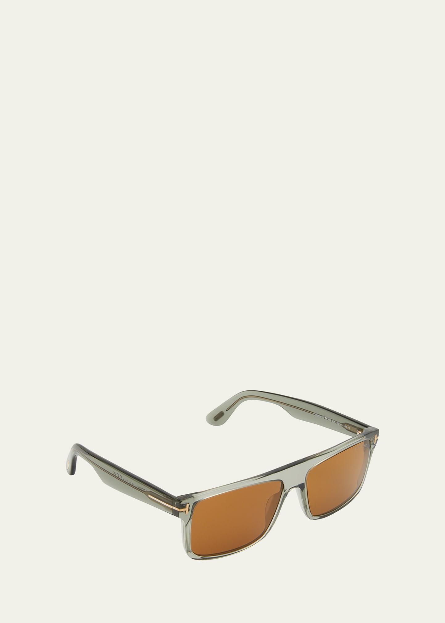 Mens Philippe-02 56MM Plastic Sunglasses Product Image