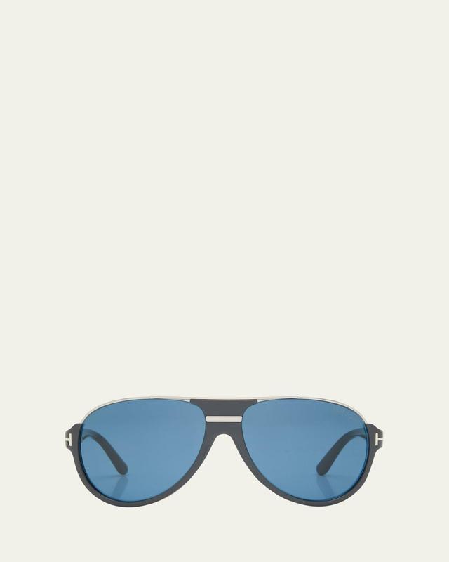 Mens 59MM Dimitry Pilot Sunglasses Product Image