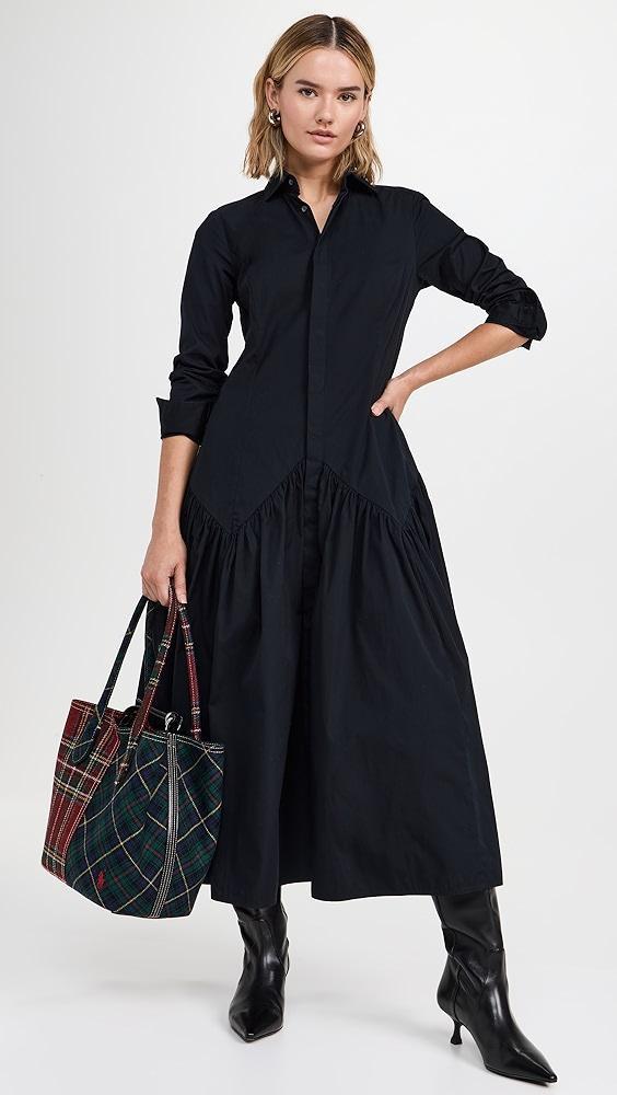 Polo Ralph Lauren Shirred-Yoke Oxford Shirtdress | Shopbop Product Image