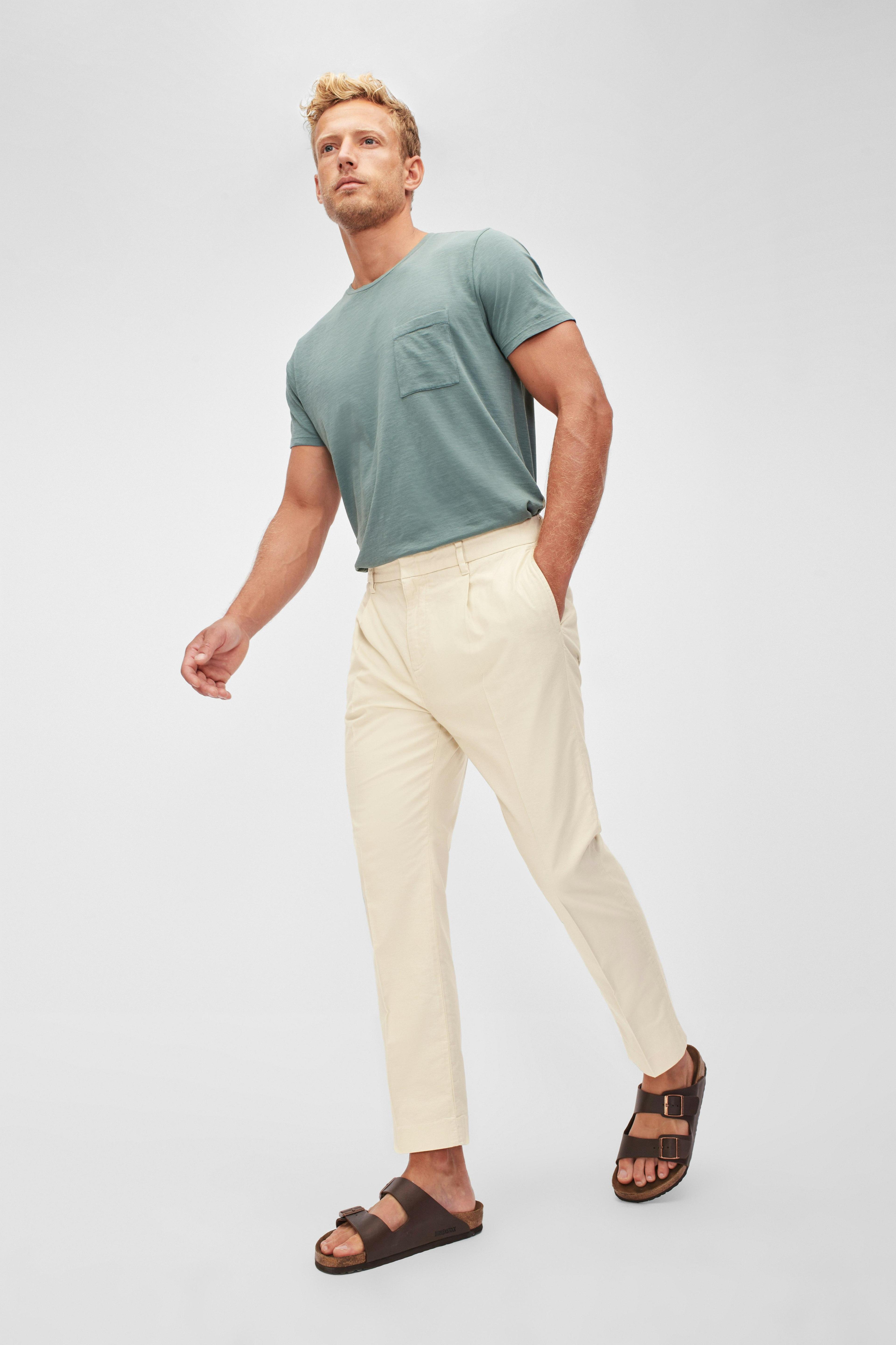 Pleated Chinos Product Image