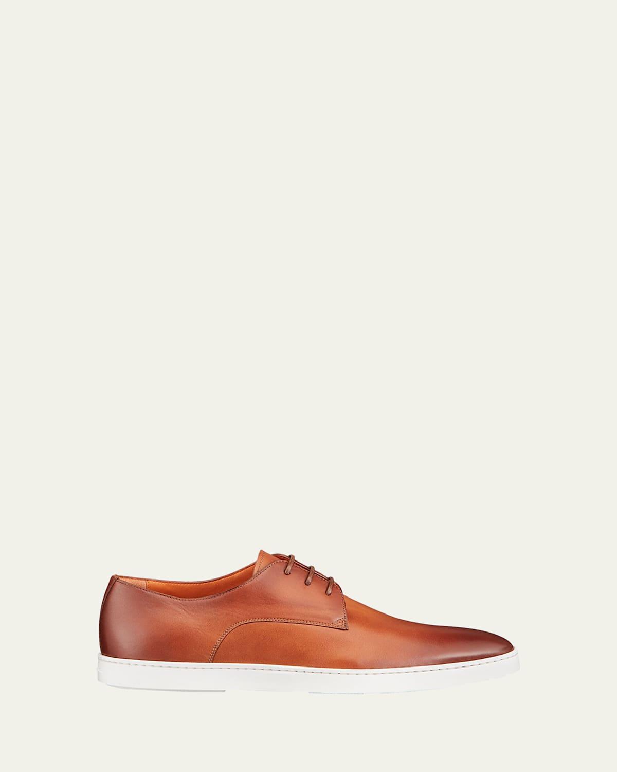 Mens Doyle Leather Derby Sneakers Product Image