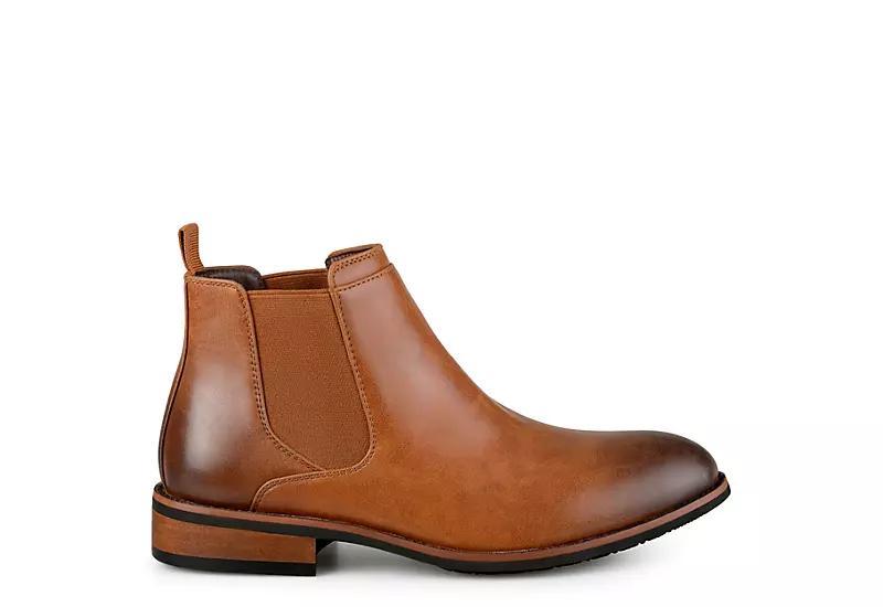 Vance Co. Landon Mens Chelsea Boots Brown Product Image