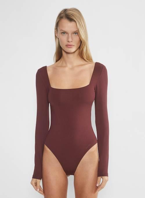 contour squareneck longsleeve bodysuit Product Image