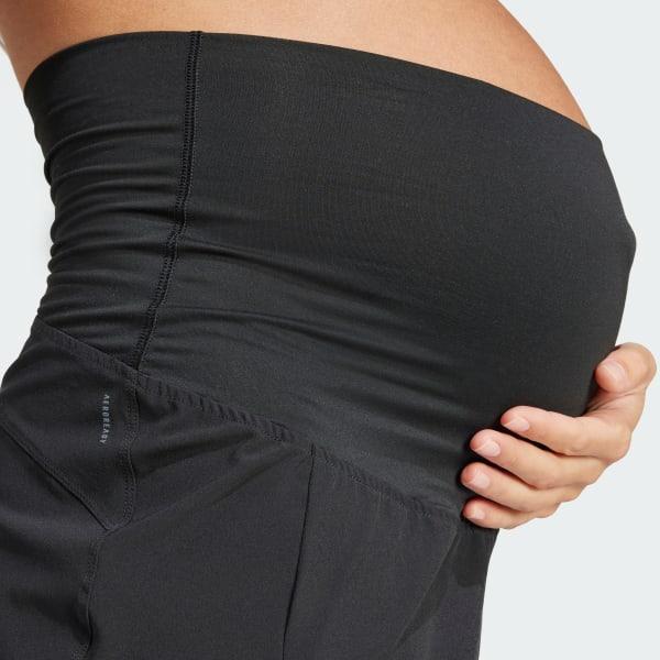 Pacer Woven Stretch Training Maternity Shorts Product Image