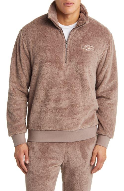 UGG Loungewear Zeke Faux-Sherpa Long-Sleeve Half Product Image