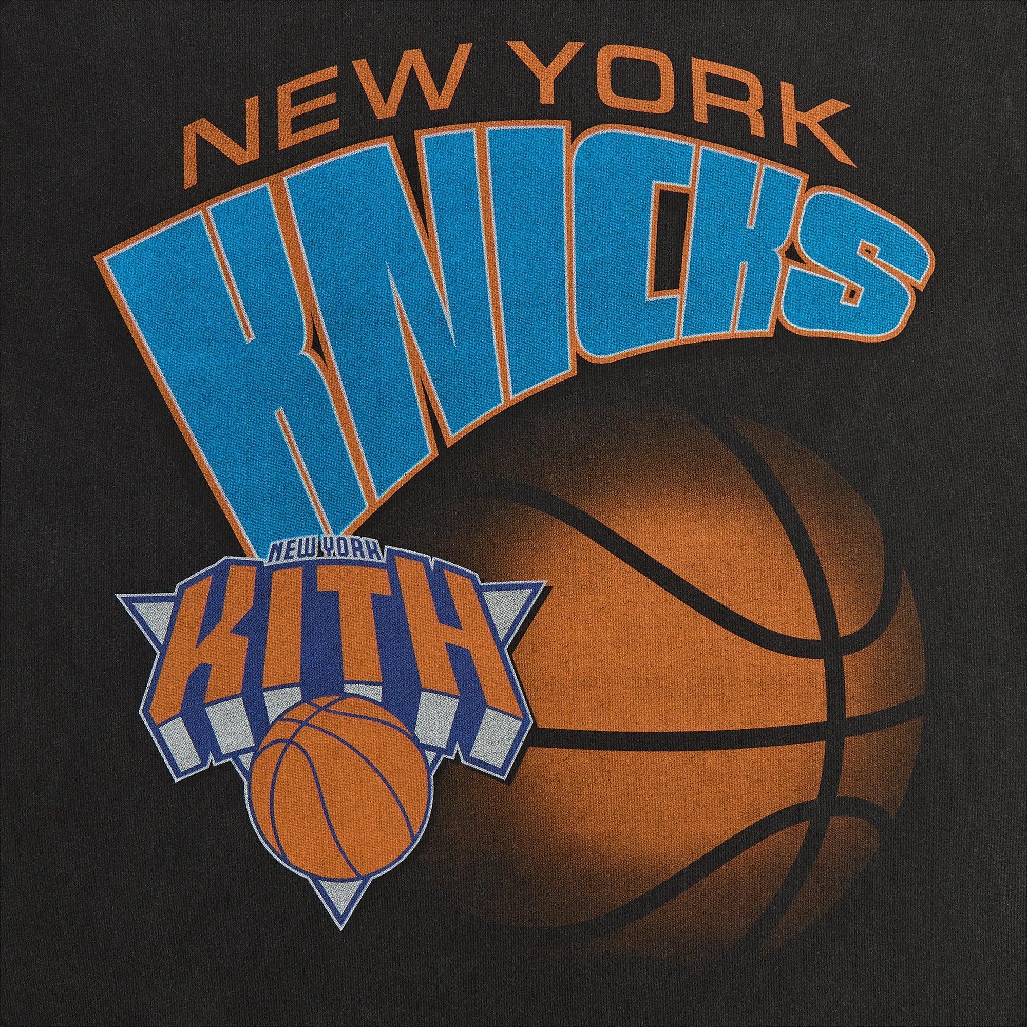 Kith for the New York Knicks Forever Vintage Tee - Black Male Product Image