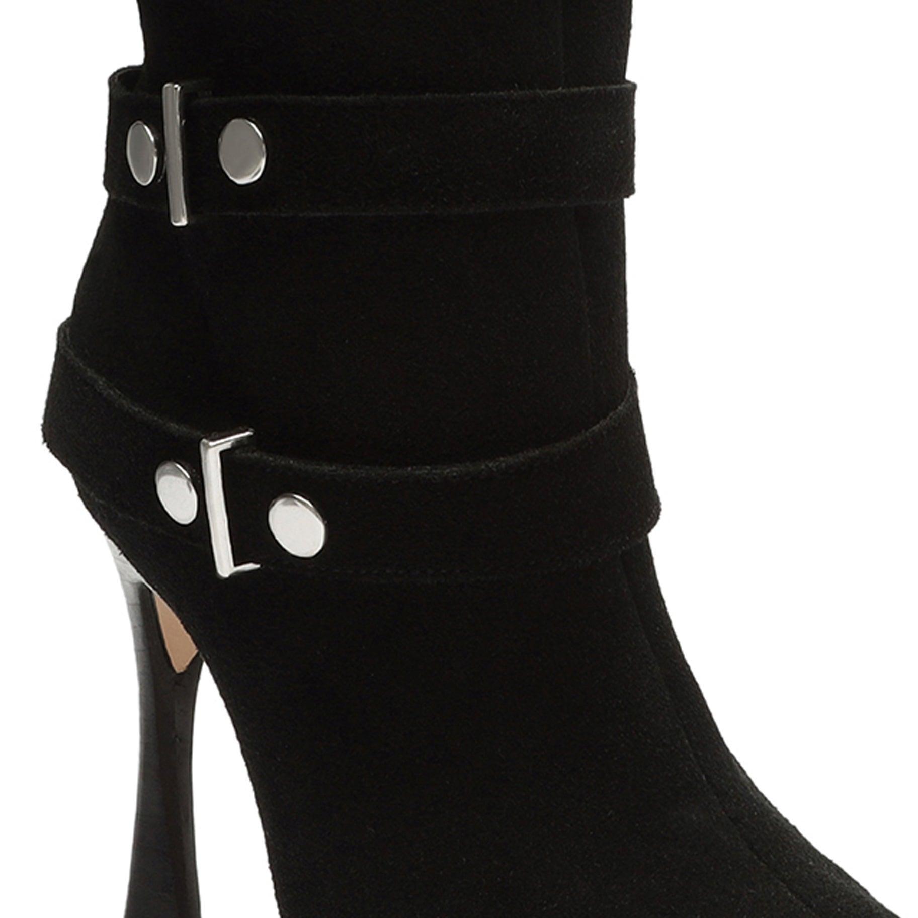 Nyle Cow Suede Bootie Female Product Image