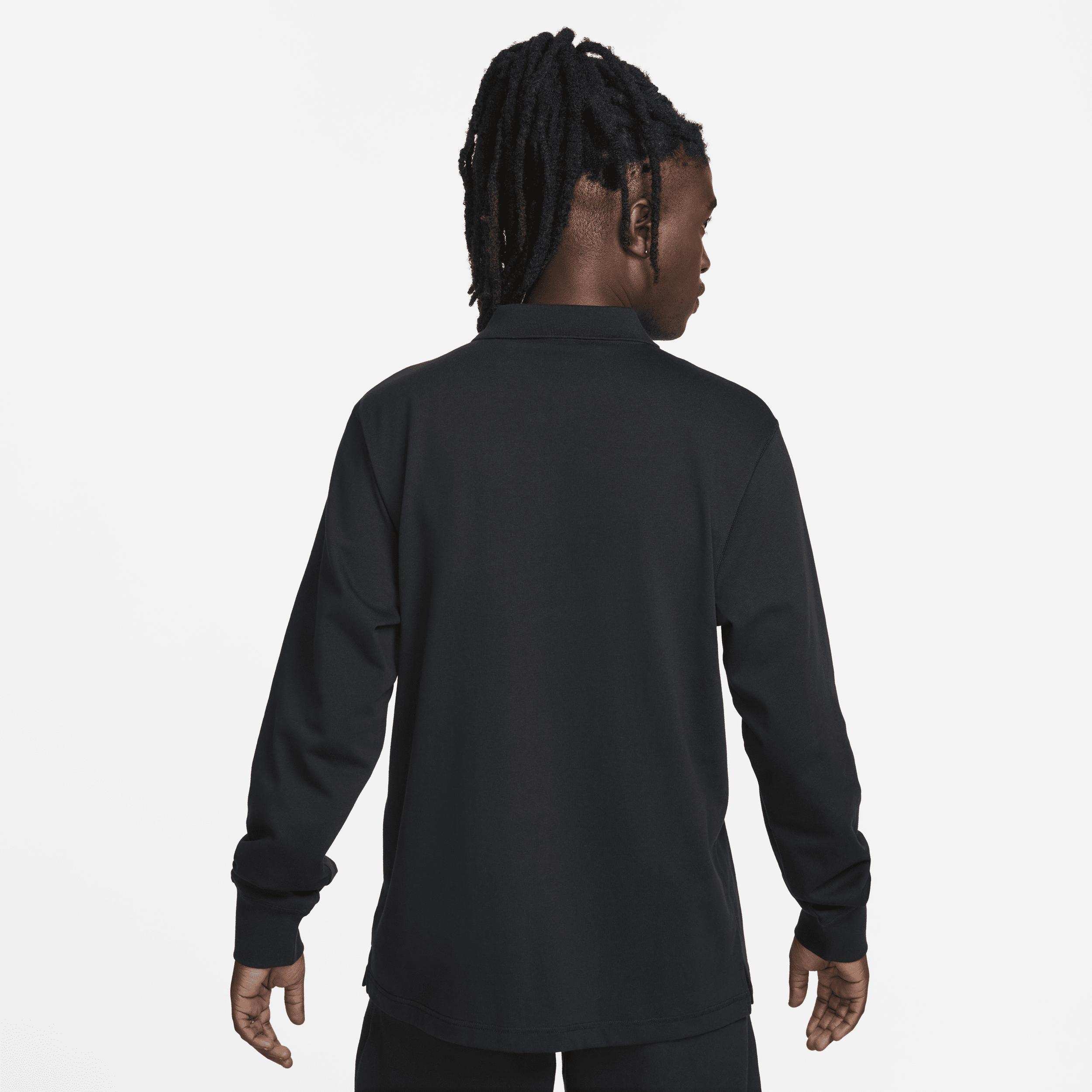 Nike Club Men's Long-Sleeve Knit Polo Product Image