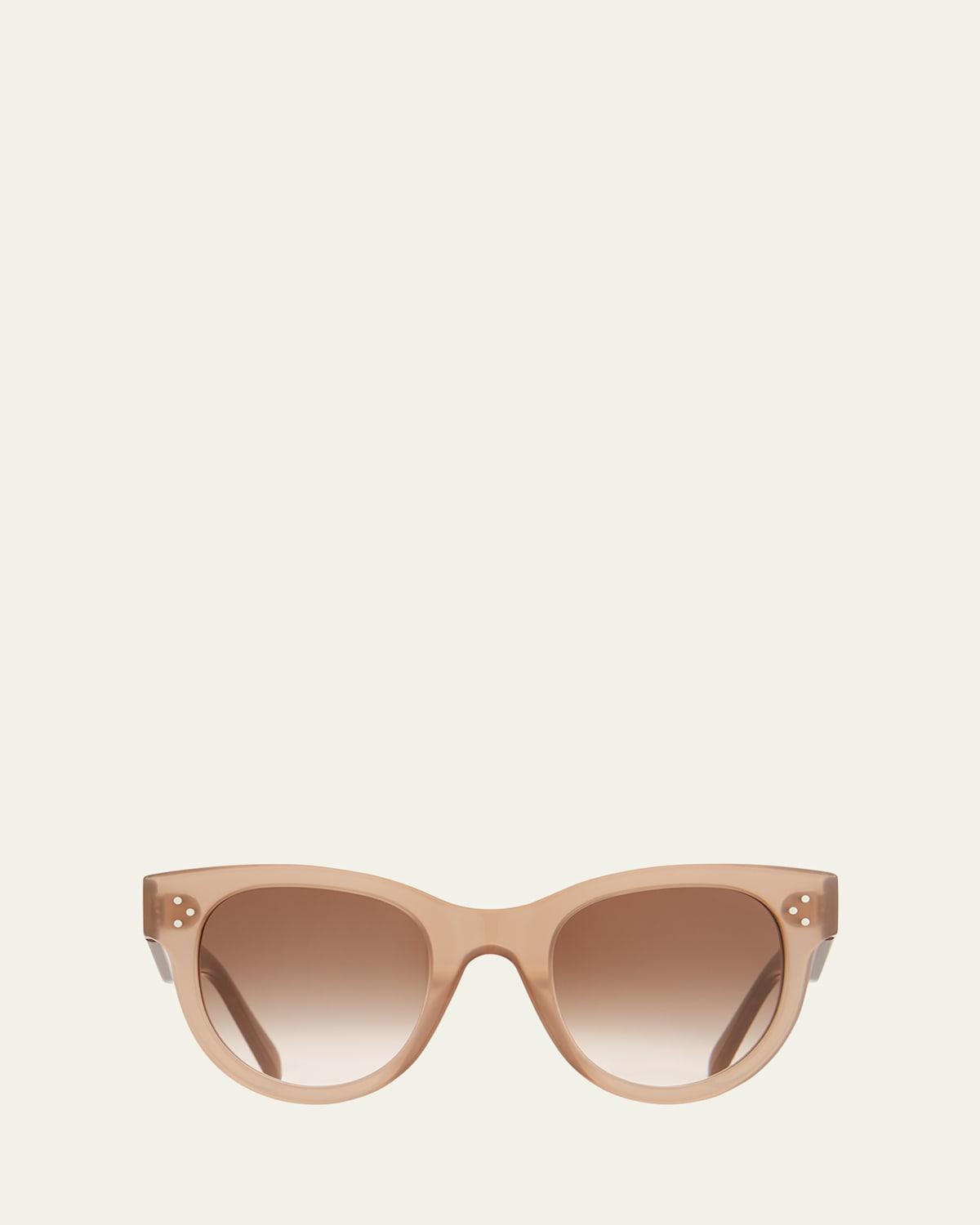 Round Acetate Sunglasses Product Image