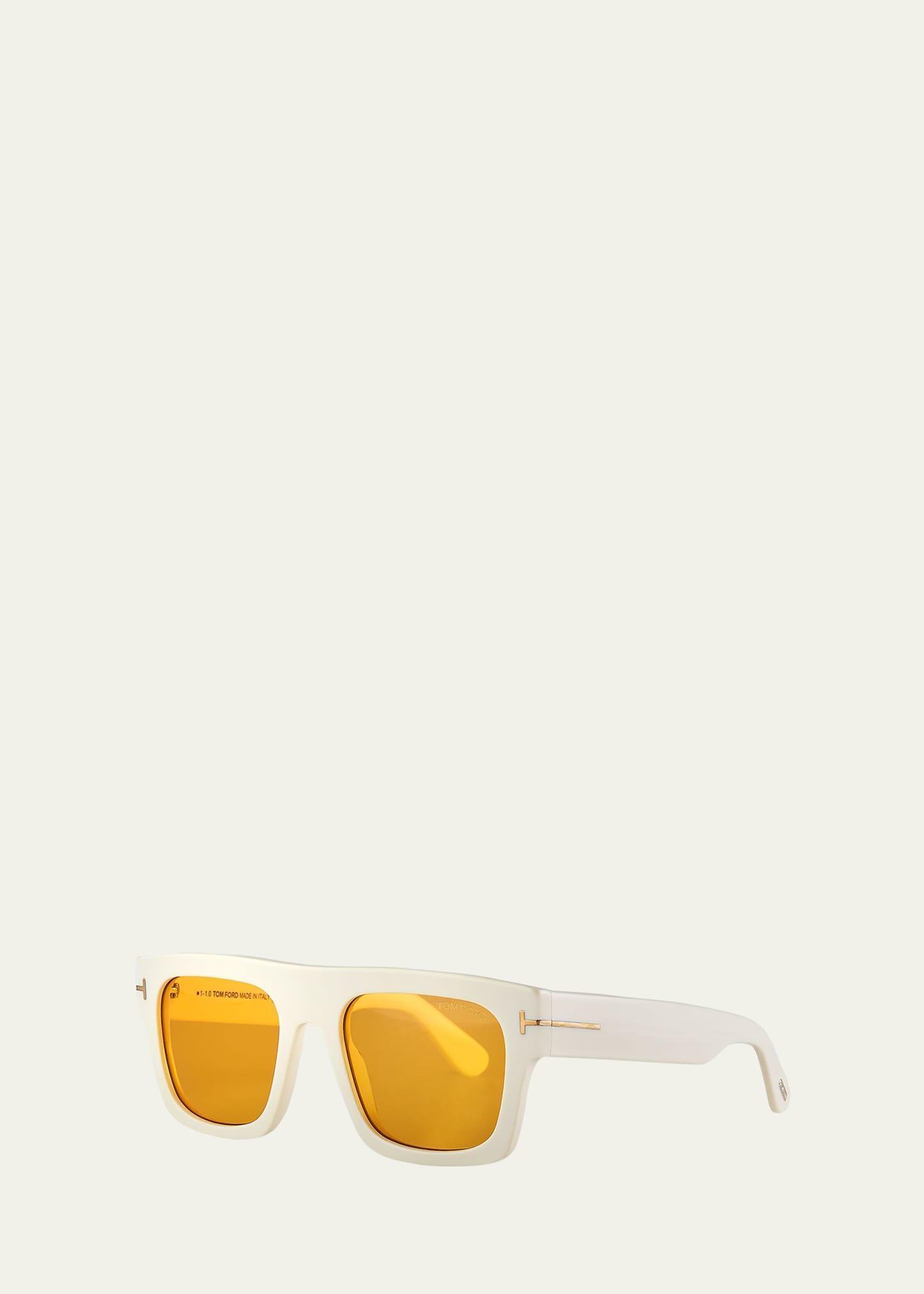 Mens Fausto Thick Acetate Sunglasses Product Image