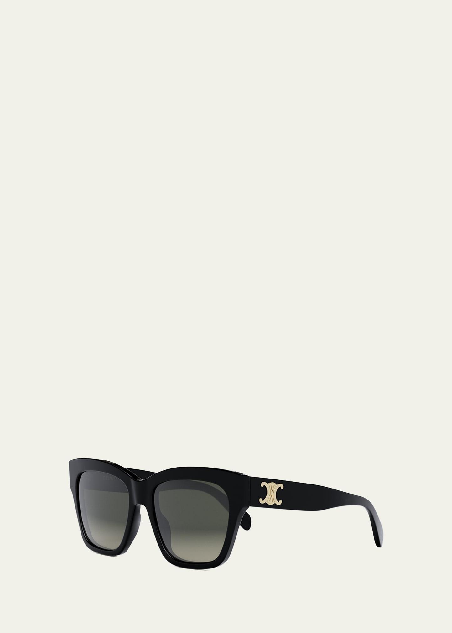 CELINE Triomphe 55mm Round Sunglasses Product Image