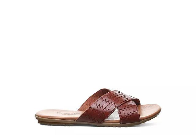 Bearpaw Ximena Womens Leather Slide Sandals Product Image