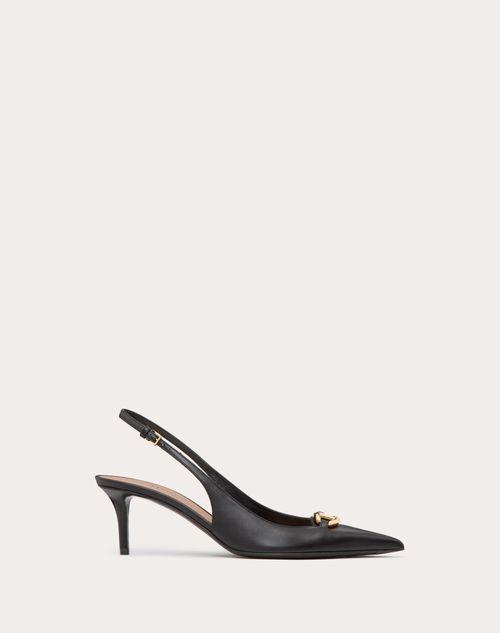 THE BOLD EDITION VLOGO CALFSKIN SLINGBACK PUMP 60MM Product Image