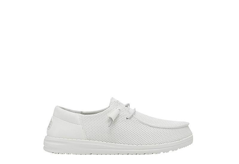 HEYDUDE Womens HEYDUDE Wendy Funk - Womens Shoes White Product Image