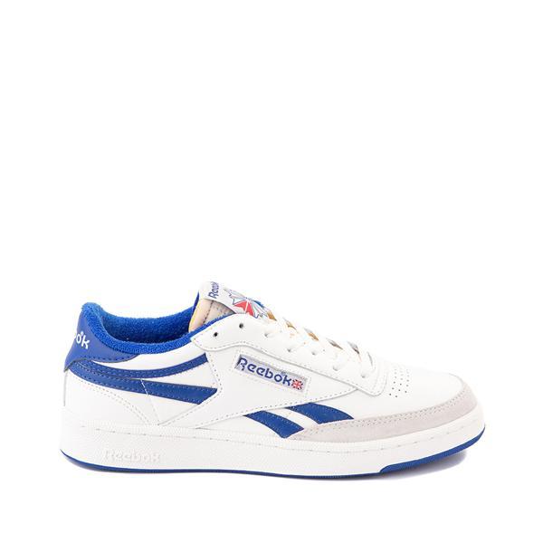 Mens Reebok Club C Revenge Vintage Athletic Shoe - Chalk / Collegiate Royal Product Image