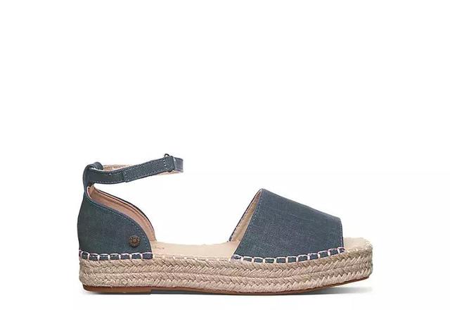 Bearpaw Affogato Womens Espadrille Sandals Blue Product Image