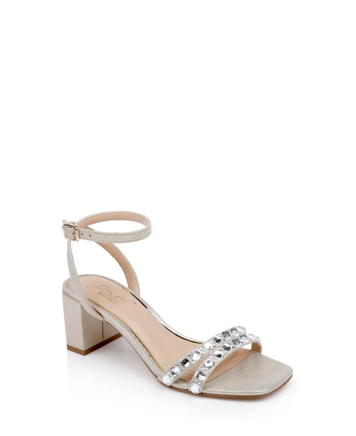 Jewel Badgley Mischka Honor Metallic) Women's Sandals Product Image