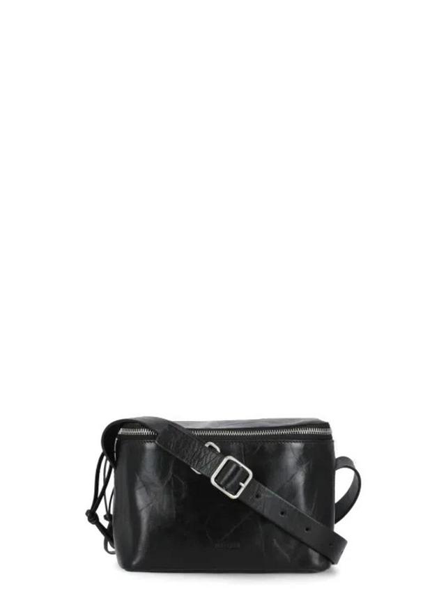 JIL SANDER V-sport Shoulder Bag In Black Product Image