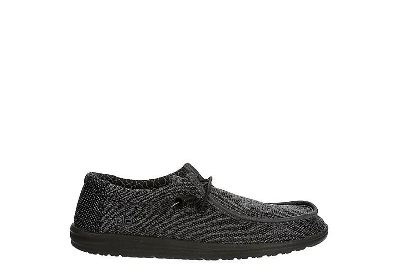 Hey Dude Wally Sox SlipOn | Mens | Black | Size 10 | Slip-Ons | Sneakers | Slip-On Product Image