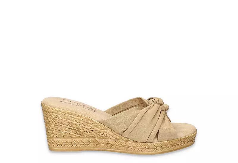 Easy Street Ghita Tuscany Womens Wedge Sandals Product Image