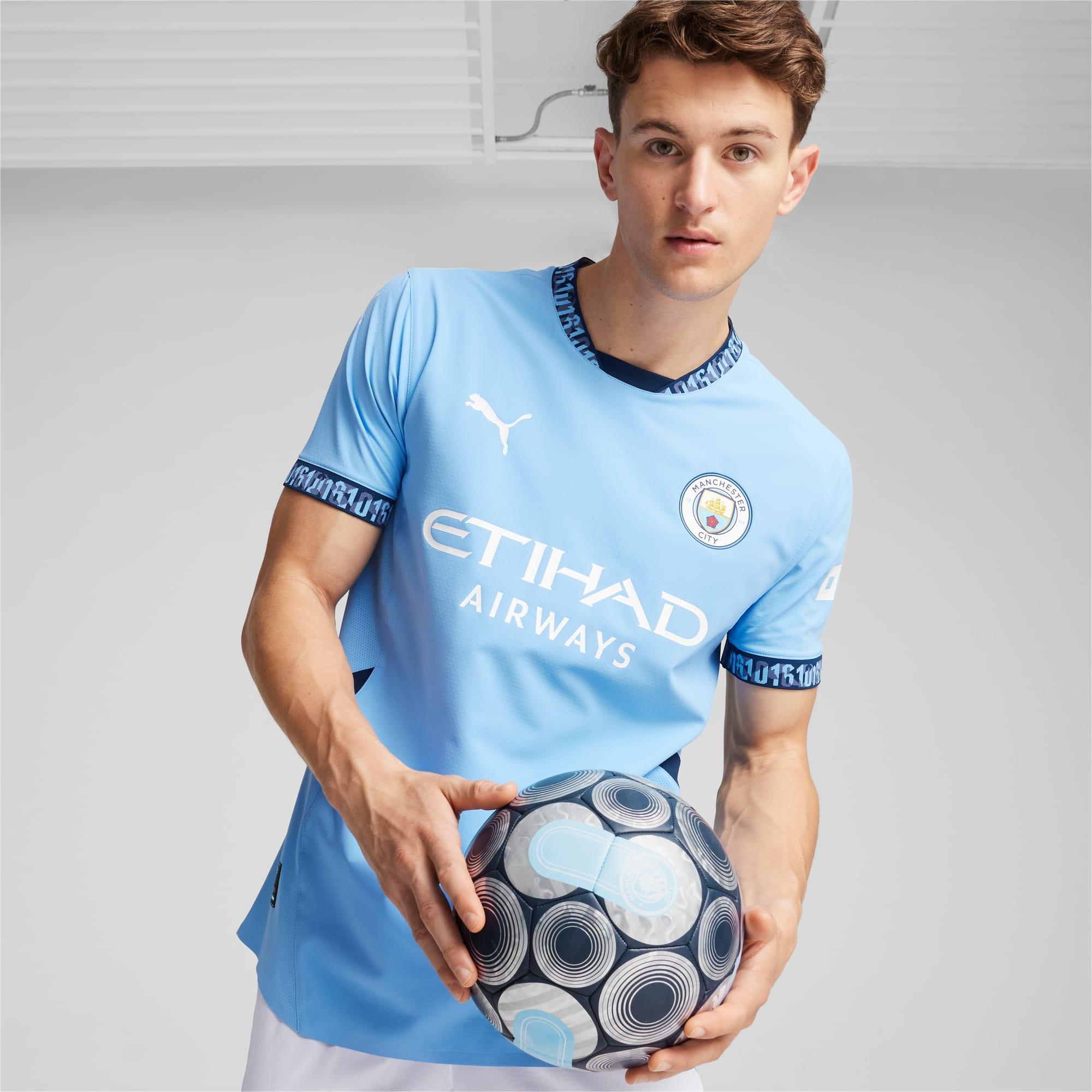 Manchester City 24/25 Men's Authentic Home Soccer Jersey Product Image