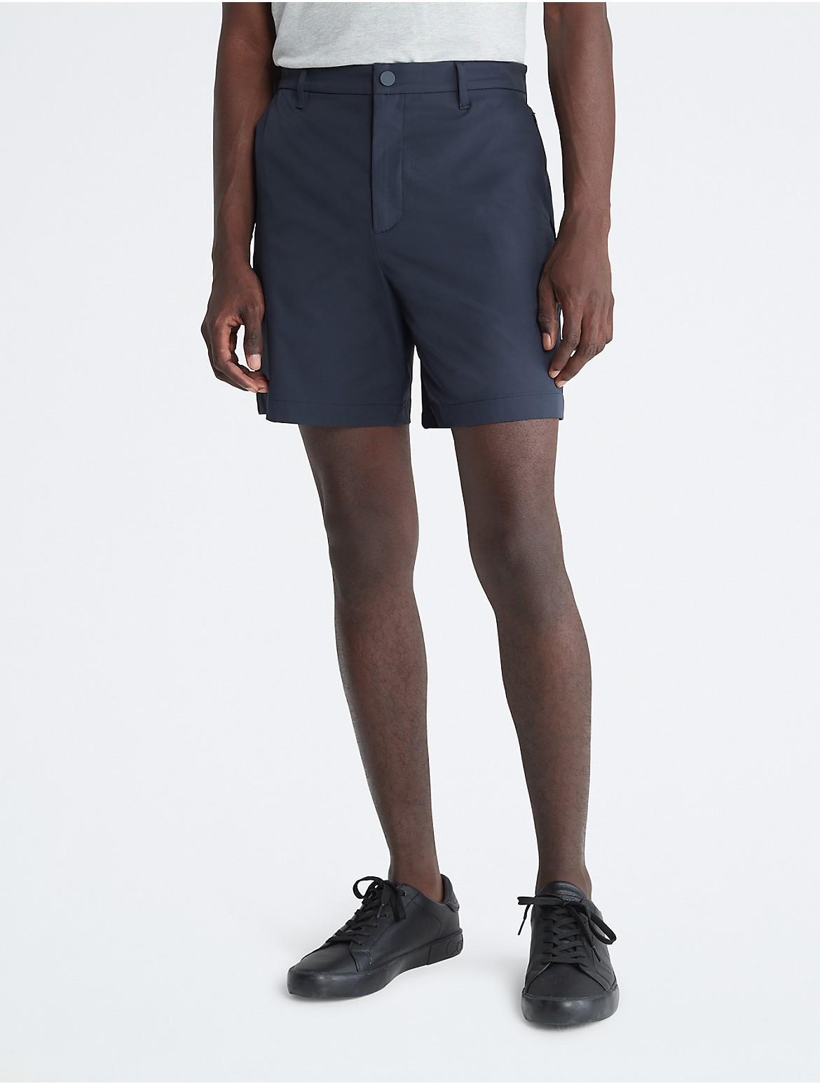 Calvin Klein Mens 9 Stretch Tech Short - Blue - 34 Product Image