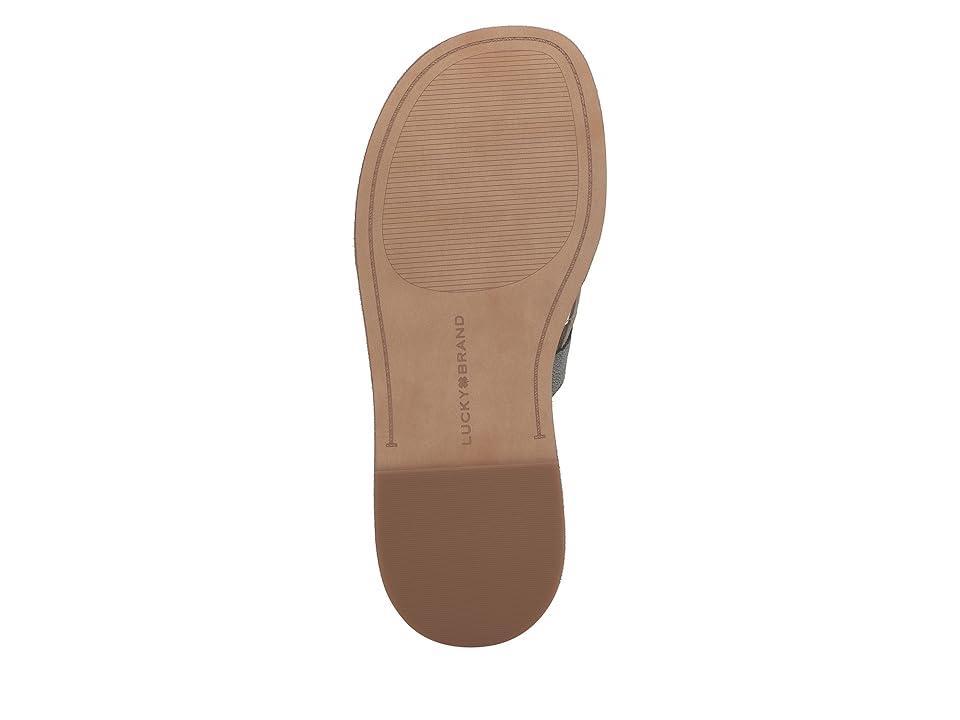 Lucky Brand Ulrich Woven Platform Sandal (Desert Taupe) Women's Sandals Product Image