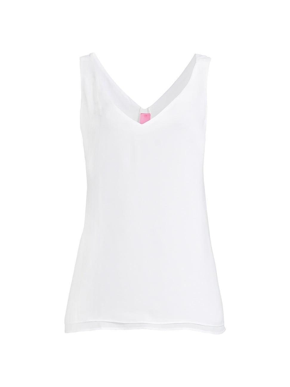 Womens Florin V-Neck Tank Top Product Image