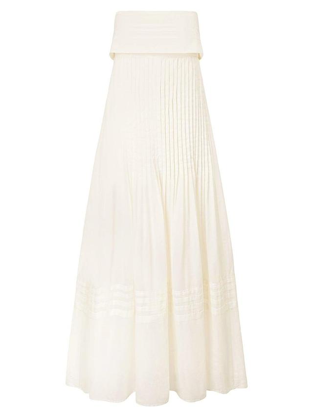 Womens Kristina Pintuck Sleeveless Midi-Dress Product Image