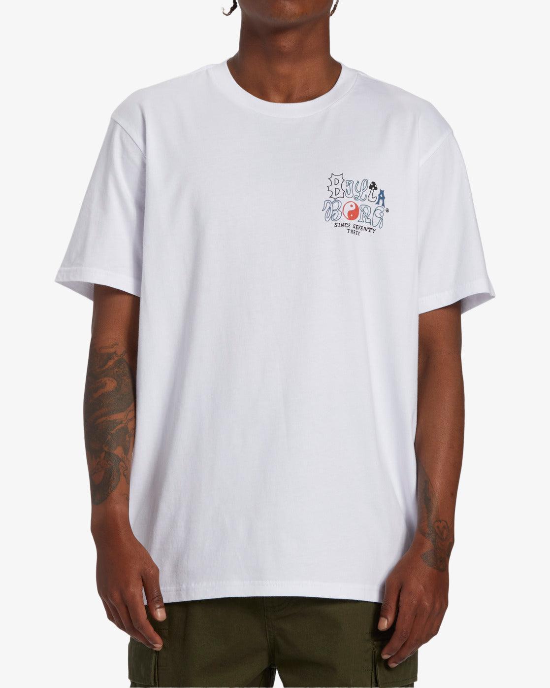 Worded T-Shirt - White Male Product Image