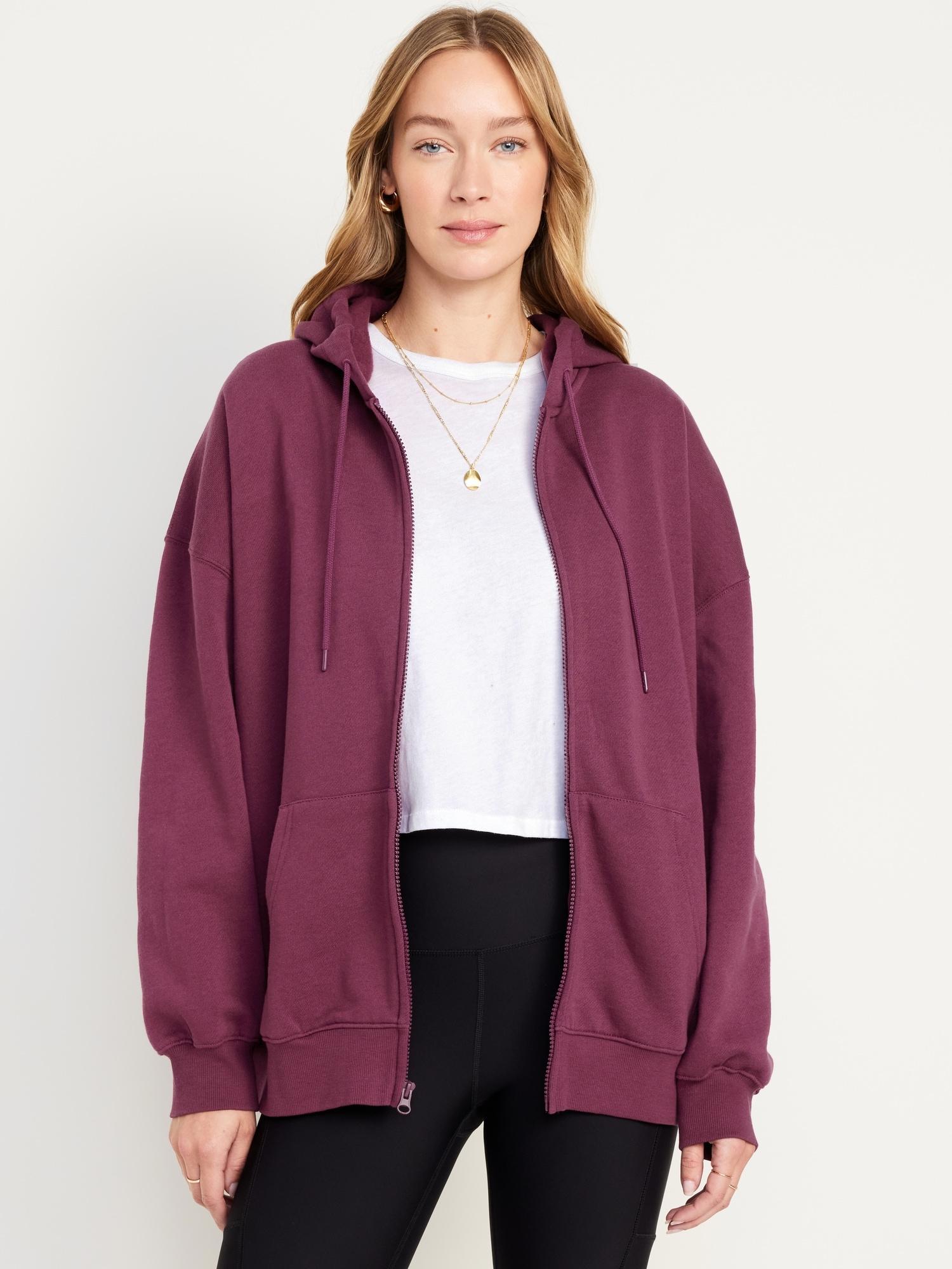 SoComfy Oversized Zip Hoodie Product Image