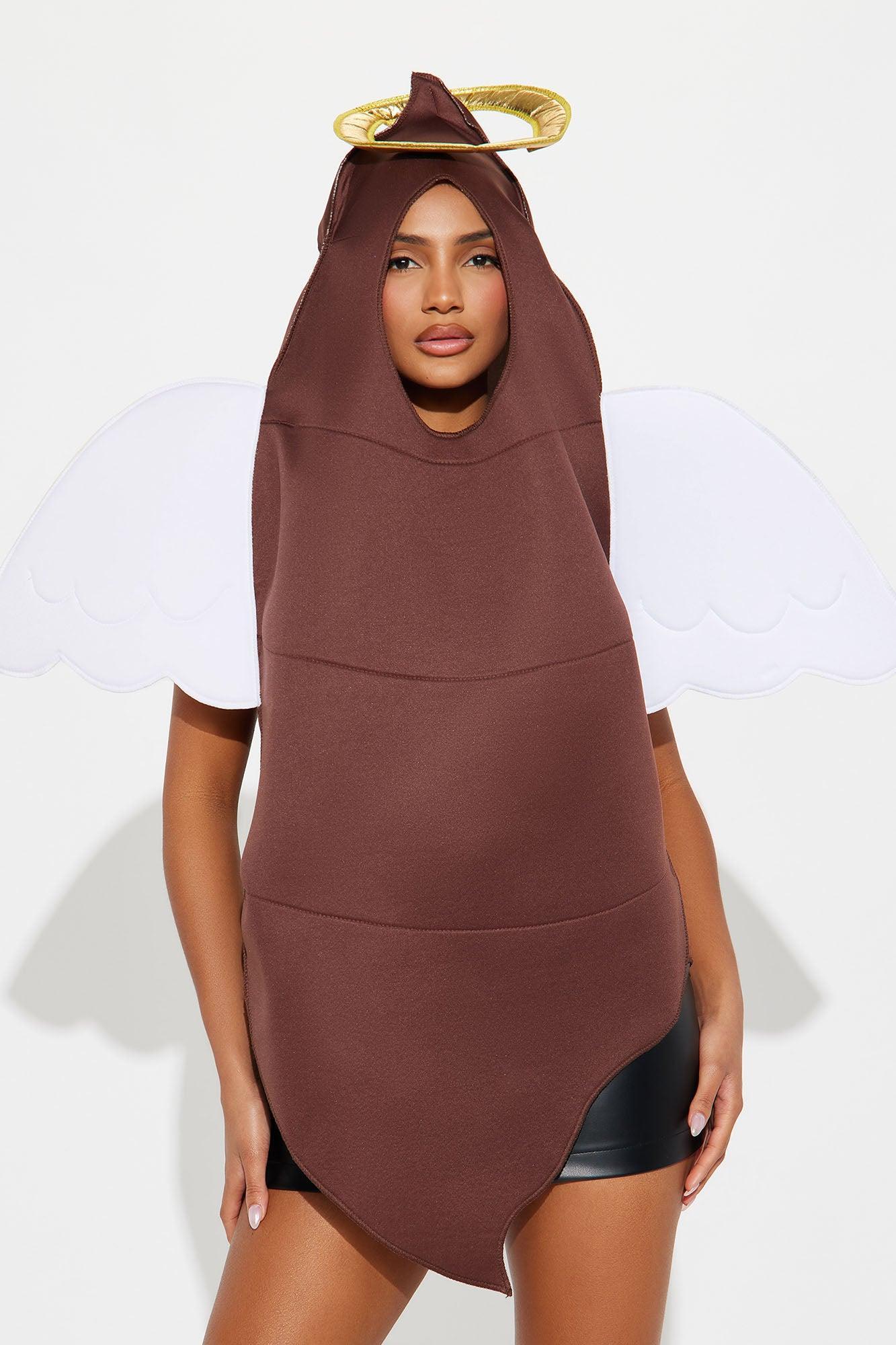 Holy Shit 1 Piece Tunic Costume - Brown Product Image