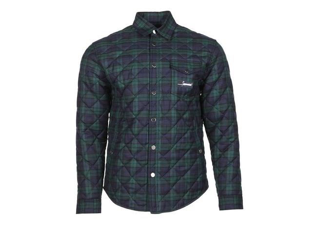 EGONlab Quilted Shirt (Tartan) Men's Clothing Product Image