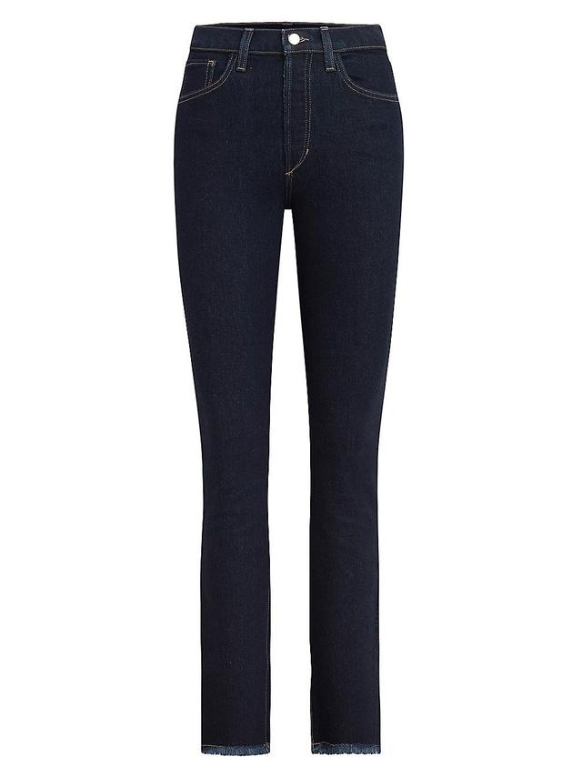 Womens Runway Luna Frayed Skinny Jeans Product Image