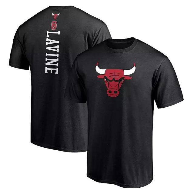 Mens Fanatics Branded Zach LaVine Chicago Bulls Playmaker Name & Number T-Shirt Product Image