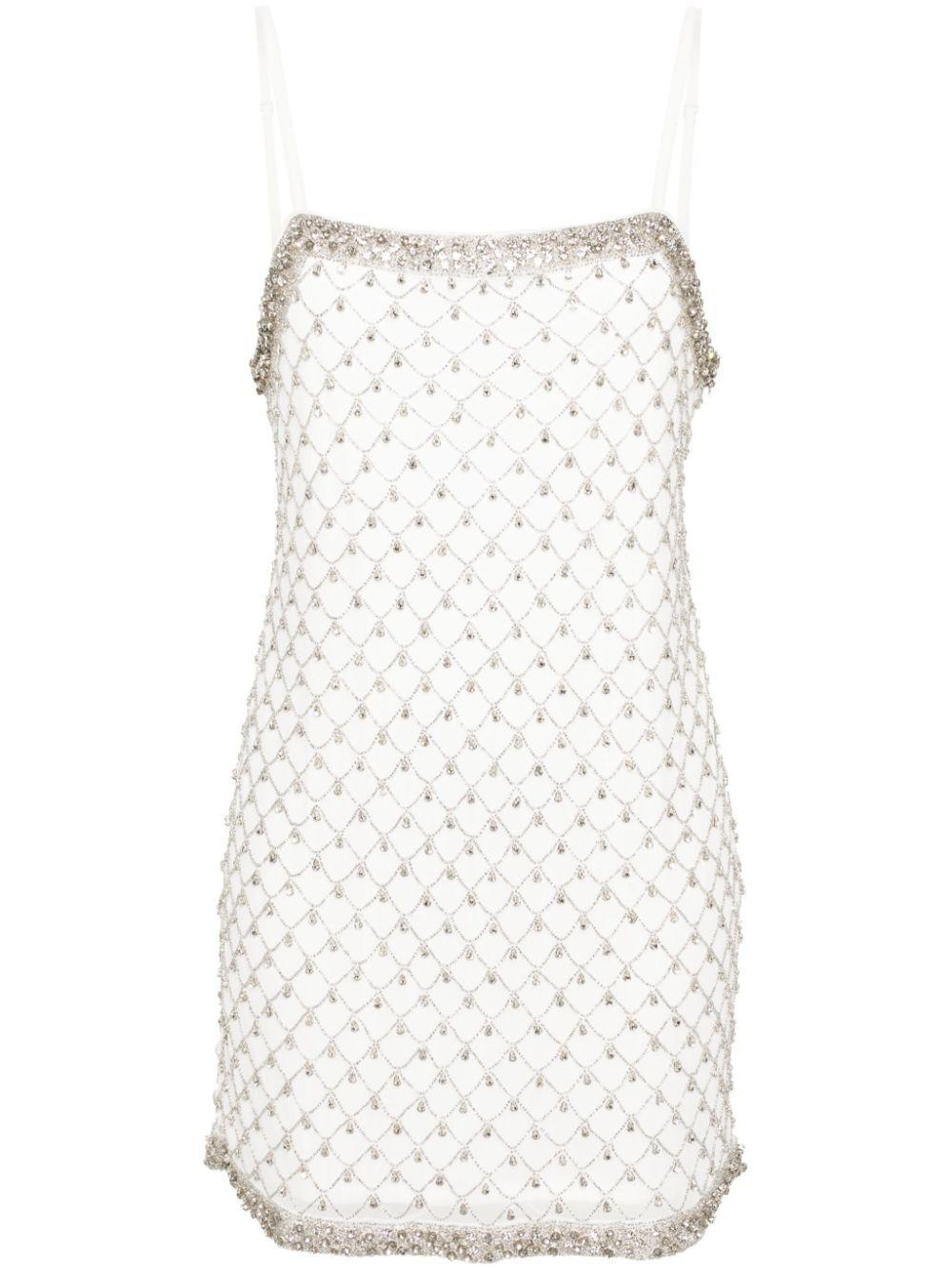 crystal-embellished mini dress product image