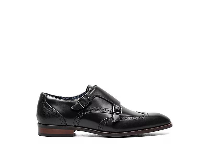 Stacy Adams Karson Wingtip Double Monk Strap Shoe Product Image